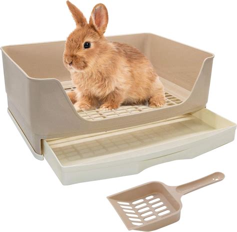 corner litter box for rabbits